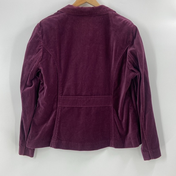 White Stag plum Valour  blazer jacket button front two pockets extra large - Picture 12 of 13